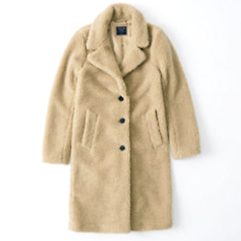 Abercrombie & Fitch ,Sherpa Dad Coat